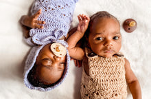 Crochet Baby Button Romper