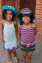 Kids dress and hat set