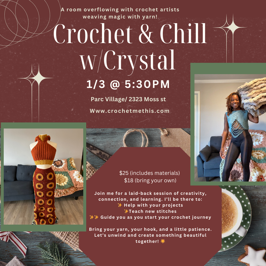 Crochet and Chill event