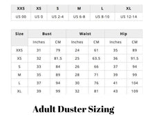 Crochet Duster - Child and Adult