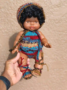 Aztec Doll Clothing Set