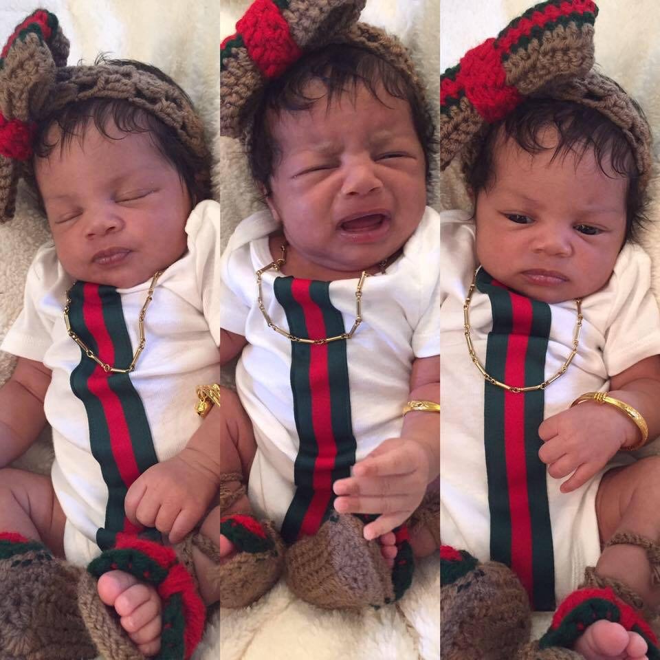 Gucci Inspired Headband Bow and Sandals