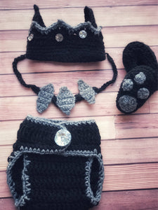 Crochet Black Panther Inspired Outfit