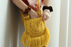 Girl  Crochet Purse