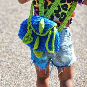 Dino Crochet Backpack